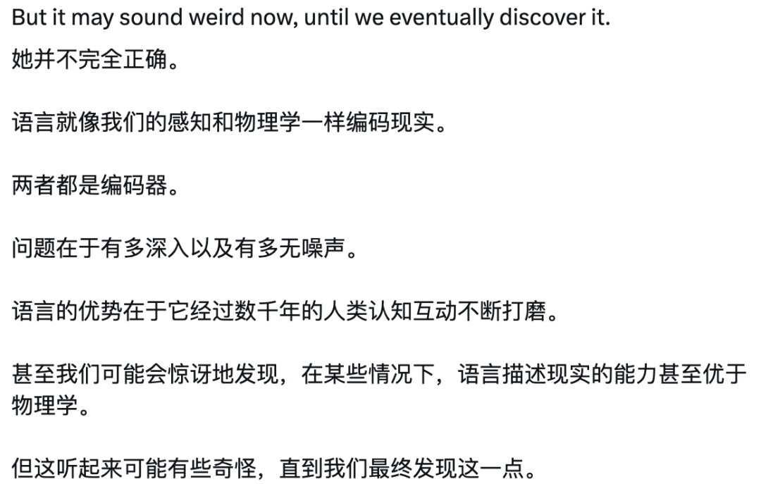 语言编码现实观点