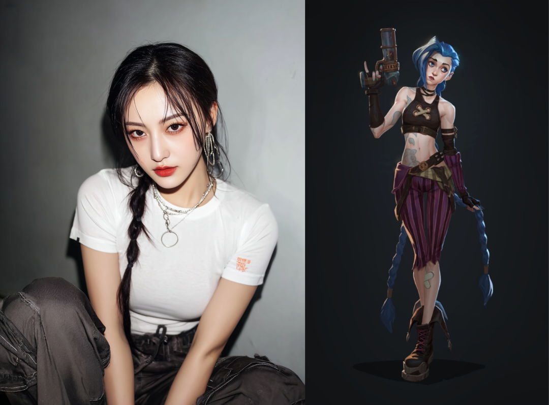 cosplay素材对比