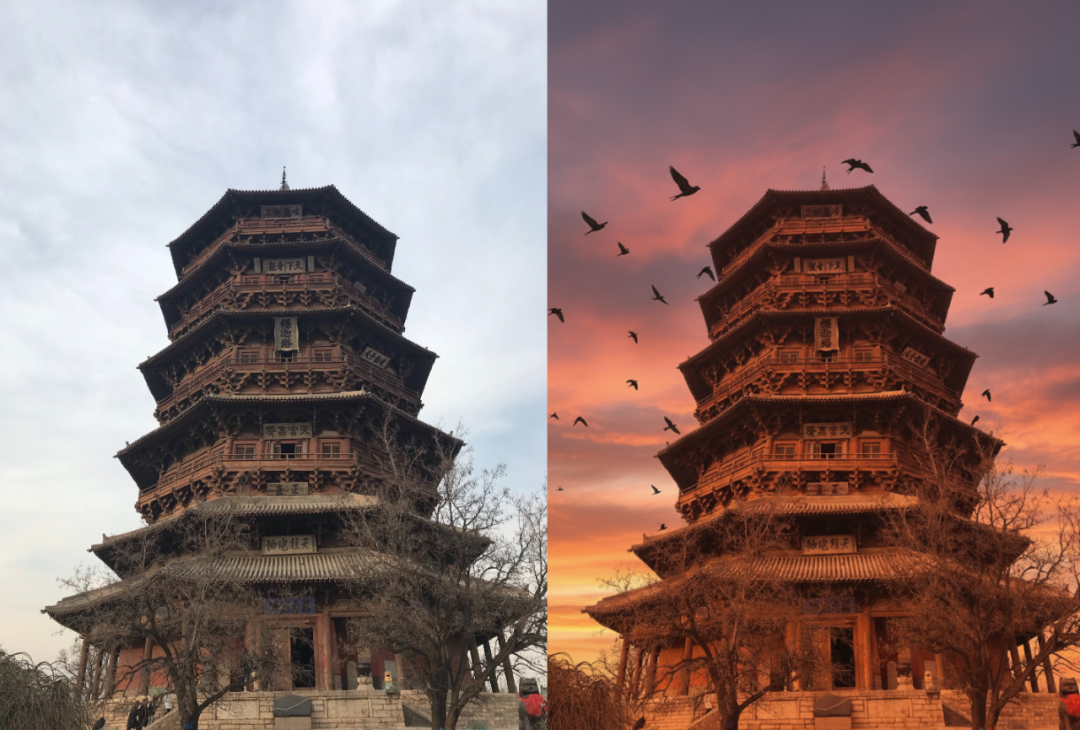 天空场景转换